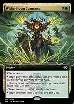 Magic the Gathering Card - Witherbloom Command - MTG Circle