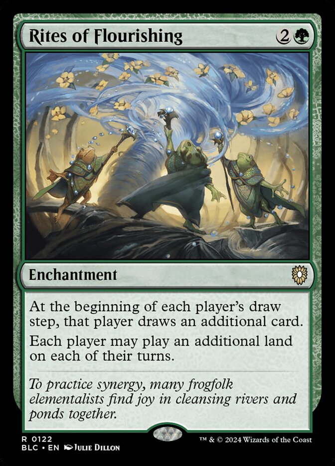 Magic the Gathering Card - Rites of Flourishing - MTG Circle