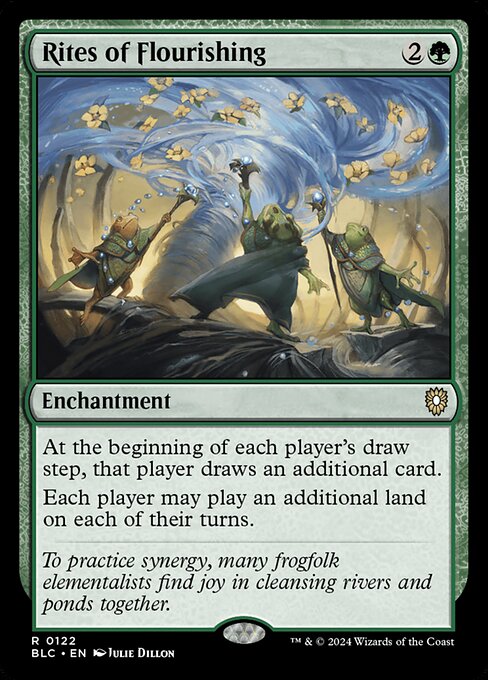 Magic the Gathering Card - Rites of Flourishing - MTG Circle
