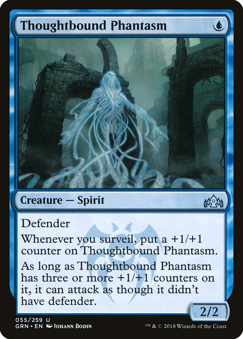 Magic the Gathering Card - Thoughtbound Phantasm - MTG Circle