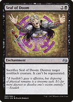 Magic the Gathering Card - Seal of Doom - MTG Circle