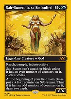 Magic the Gathering Card - Sab-Sunen, Luxa Embodied - MTG Circle