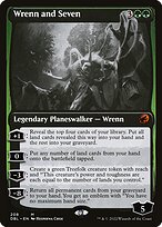 Magic the Gathering Card - Wrenn and Seven - MTG Circle