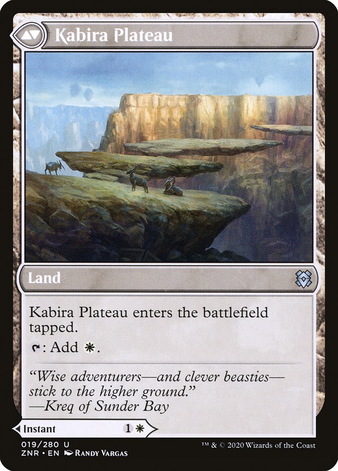 Magic the Gathering Card - Kabira Plateau - MTG Circle