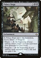 Magic the Gathering Card - Palace Siege - MTG Circle
