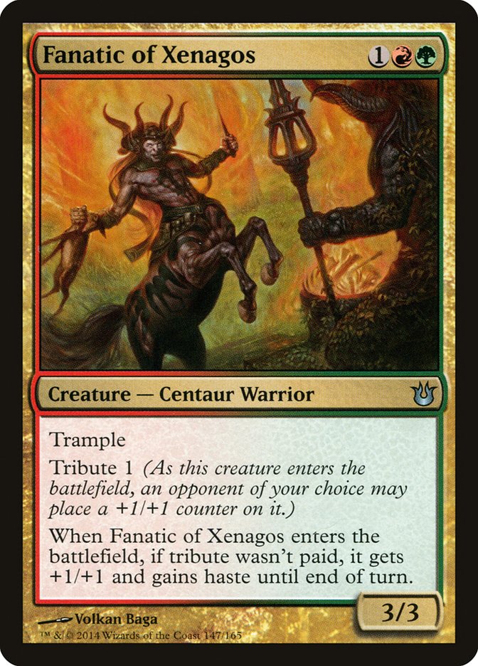 Magic the Gathering Card - Fanatic of Xenagos - MTG Circle