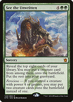 Magic the Gathering Card - See the Unwritten - MTG Circle