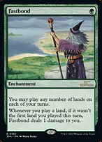 Magic the Gathering Card - Fastbond - MTG Circle