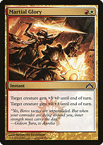 Magic the Gathering Card - Martial Glory - MTG Circle