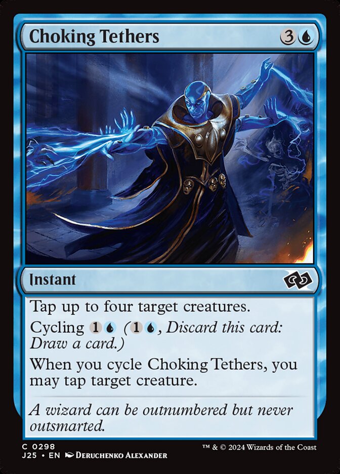 Magic the Gathering Card - Choking Tethers - MTG Circle