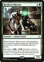 Magic the Gathering Card - Resilient Khenra - MTG Circle