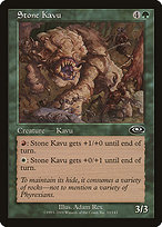 Magic the Gathering Card - Stone Kavu - MTG Circle