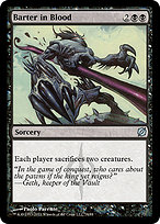 Magic the Gathering Card - Barter in Blood - MTG Circle
