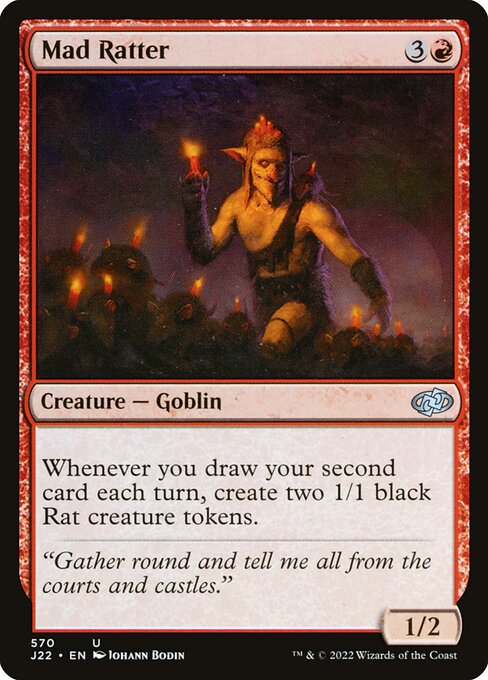 Magic the Gathering Card - Mad Ratter - MTG Circle