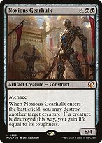 Magic the Gathering Card - Noxious Gearhulk - MTG Circle