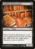 Magic the Gathering Card - Insidious Bookworms - MTG Circle