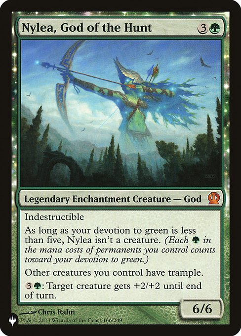 Magic the Gathering Card - Nylea, God of the Hunt - MTG Circle