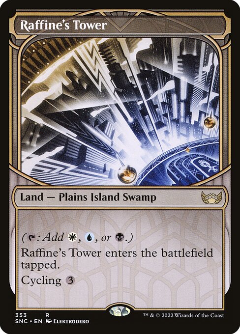 Magic the Gathering Card - Raffine's Tower - MTG Circle