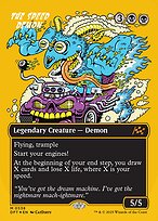 Magic the Gathering Card - The Speed Demon - MTG Circle