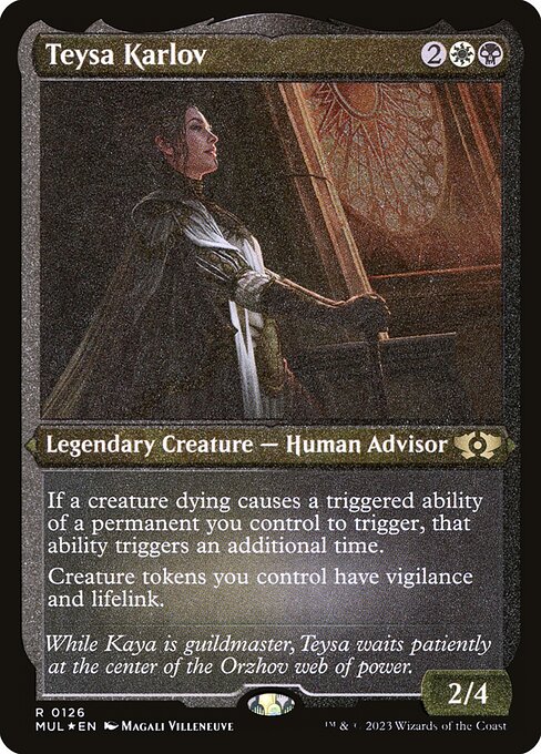 Magic the Gathering Card - Teysa Karlov - MTG Circle
