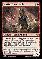 Magic the Gathering Card - Harried Dronesmith - MTG Circle