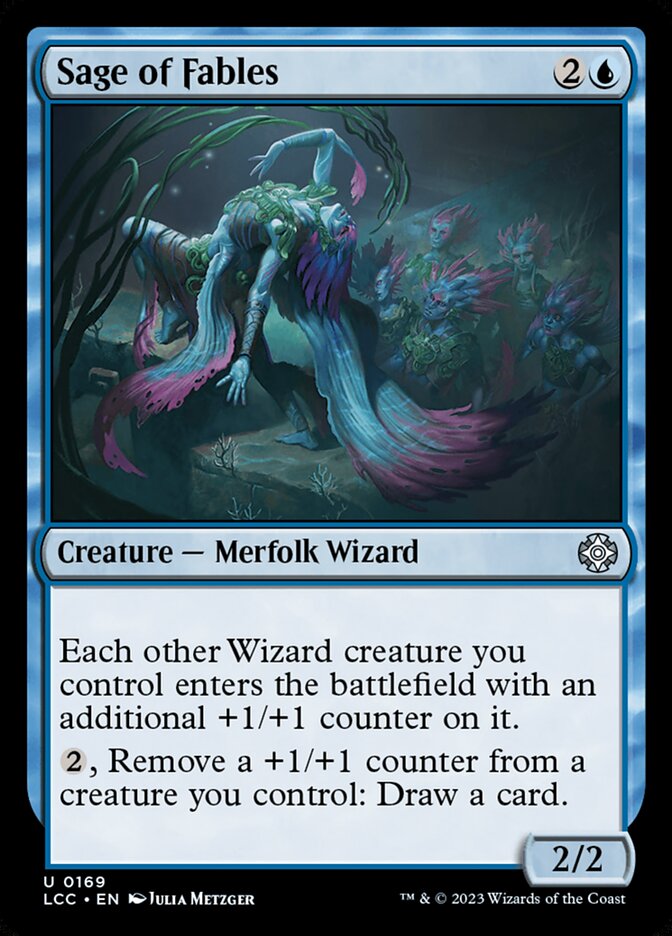 Magic the Gathering Card - Sage of Fables - MTG Circle
