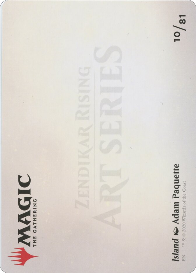Magic the Gathering Card - Island - MTG Circle