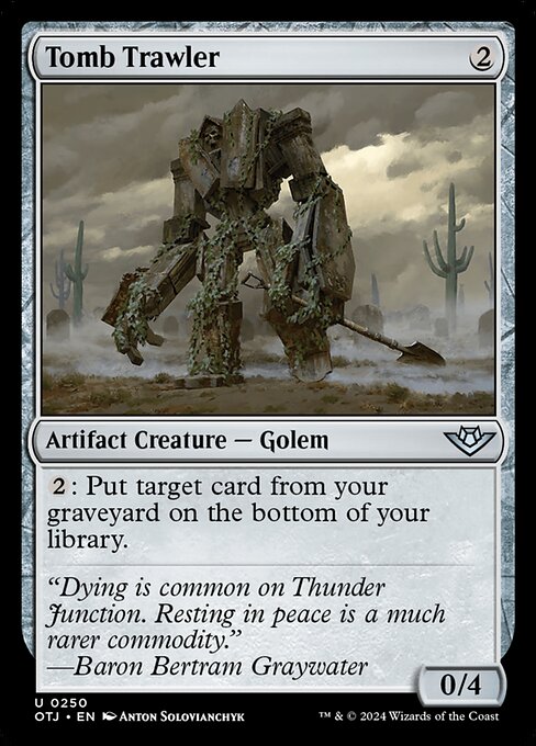 Magic the Gathering Card - Tomb Trawler - MTG Circle