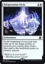 Magic the Gathering Card - Teleportation Circle - MTG Circle