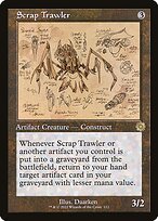 Magic the Gathering Card - Scrap Trawler - MTG Circle