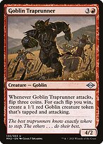 Magic the Gathering Card - Goblin Traprunner - MTG Circle