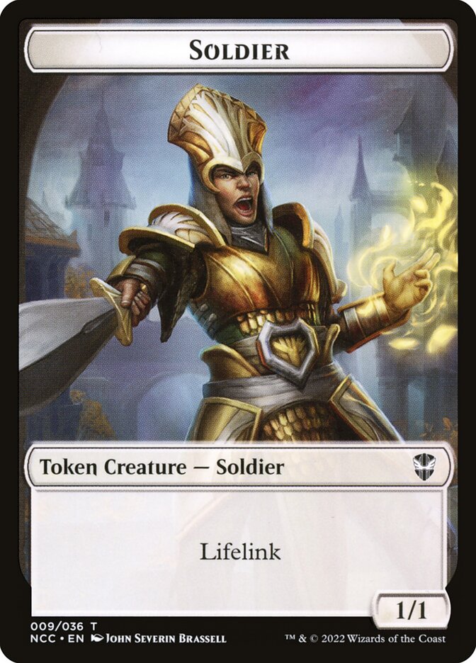 Magic the Gathering Card - Soldier - MTG Circle