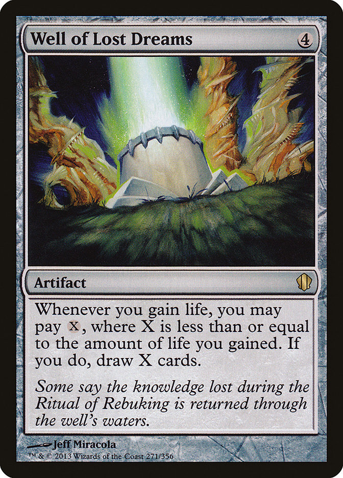Magic the Gathering Card - Well of Lost Dreams - MTG Circle