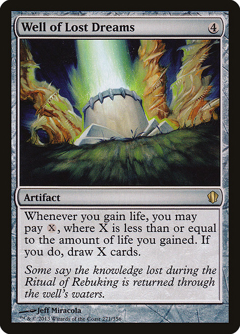 Magic the Gathering Card - Well of Lost Dreams - MTG Circle