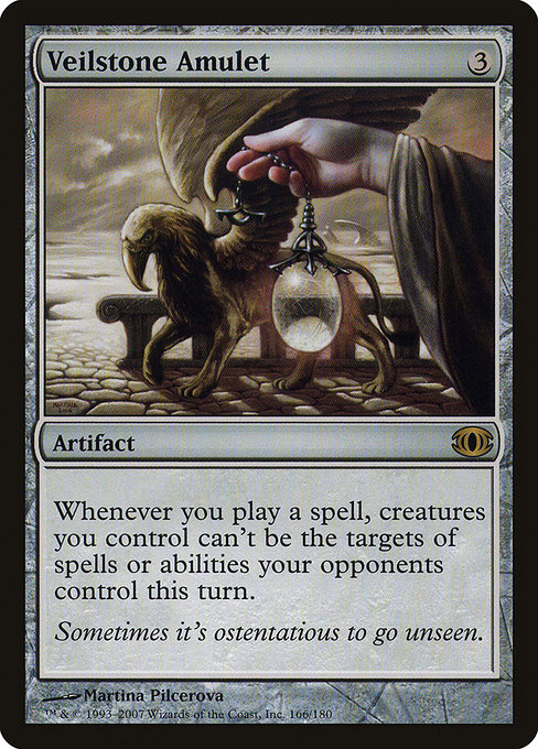 Magic the Gathering Card - Veilstone Amulet - MTG Circle