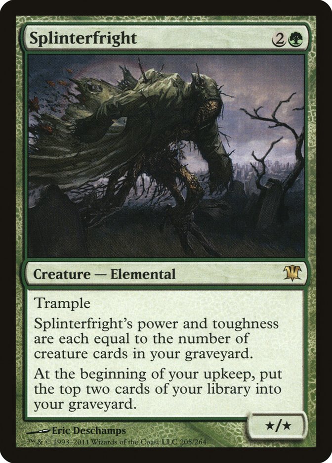 Magic the Gathering Card - Splinterfright - MTG Circle