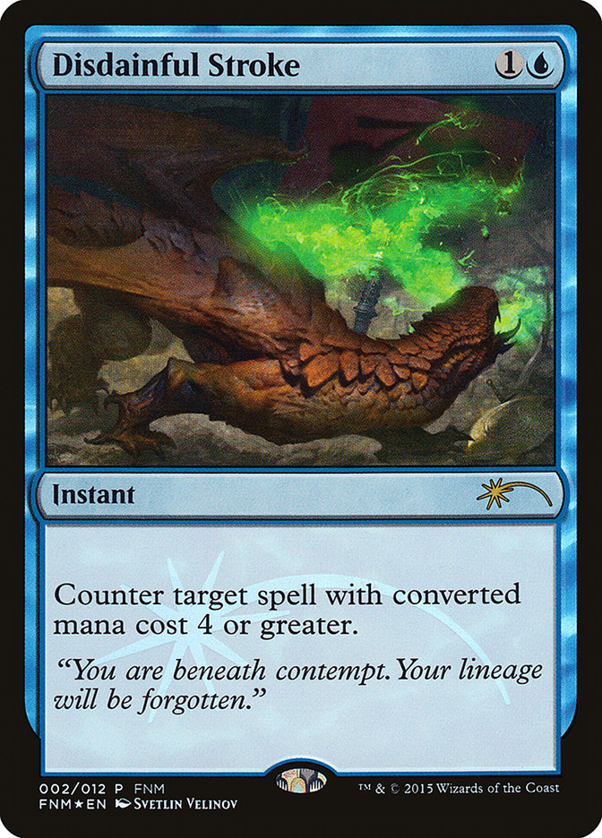 Magic the Gathering Card - Disdainful Stroke - MTG Circle