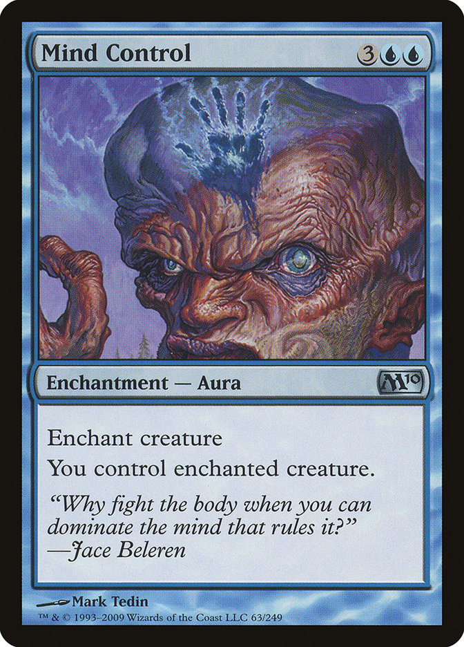 Magic the Gathering Card - Mind Control - MTG Circle