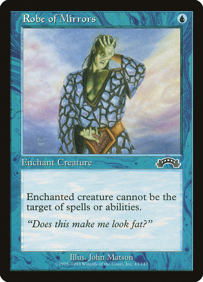 Magic the Gathering Card - Robe of Mirrors - MTG Circle