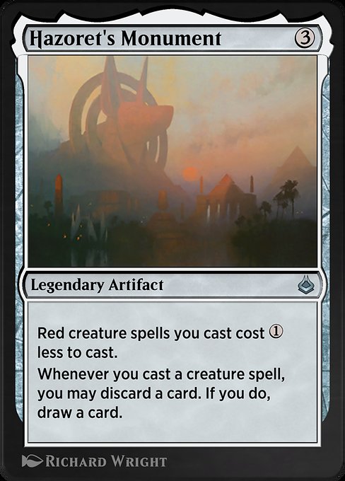 Magic the Gathering Card - Hazoret's Monument - MTG Circle