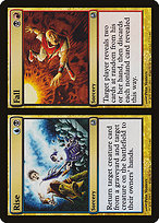 Magic the Gathering Card - Rise // Fall - MTG Circle