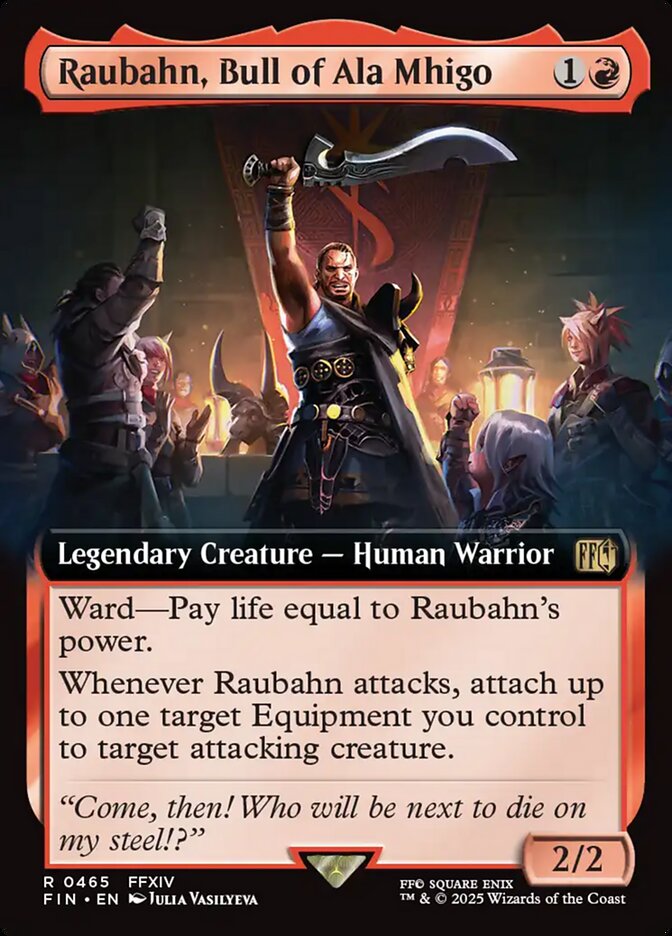 Magic the Gathering Card - Raubahn, Bull of Ala Mhigo - MTG Circle