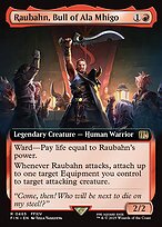 Magic the Gathering Card - Raubahn, Bull of Ala Mhigo - MTG Circle
