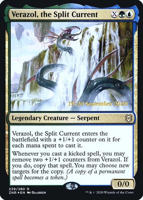 Magic the Gathering Card - Verazol, the Split Current - MTG Circle