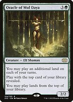 Magic the Gathering Card - Oracle of Mul Daya - MTG Circle