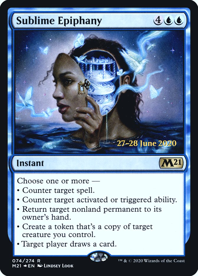 Magic the Gathering Card - Sublime Epiphany - MTG Circle