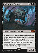 Magic the Gathering Card - Chitinous Crawler - MTG Circle