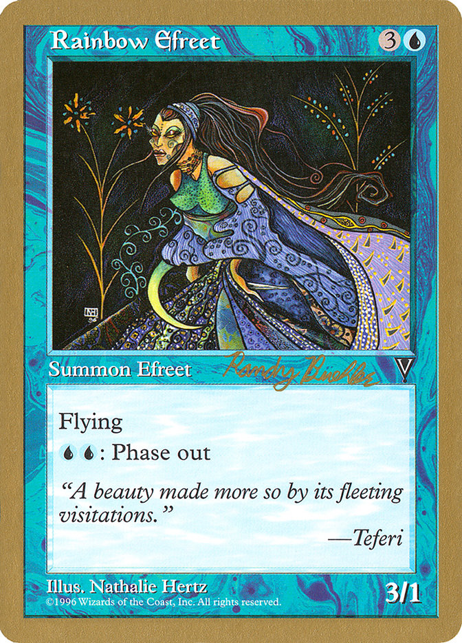 Magic the Gathering Card - Rainbow Efreet - MTG Circle