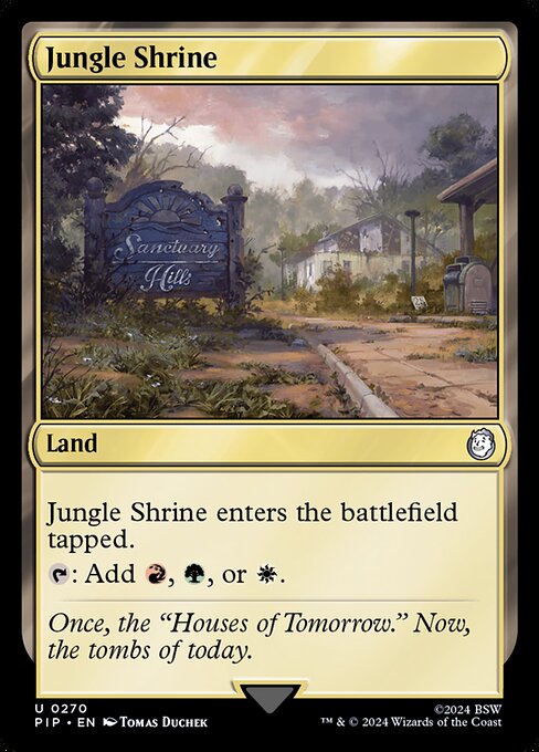 Magic the Gathering Card - Jungle Shrine - MTG Circle