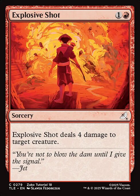 Magic the Gathering Card - Explosive Shot - MTG Circle